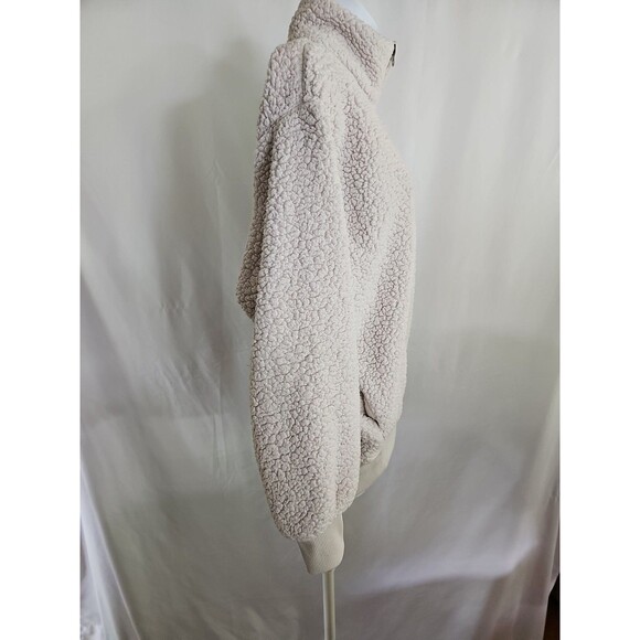 American Eagle Women's Long Sleeve 1/4 Zip Sherpa Casual Pullover Size XS - Picture 4 of 9